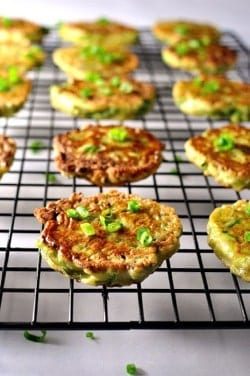 Chinese Zucchini Pancake Bites