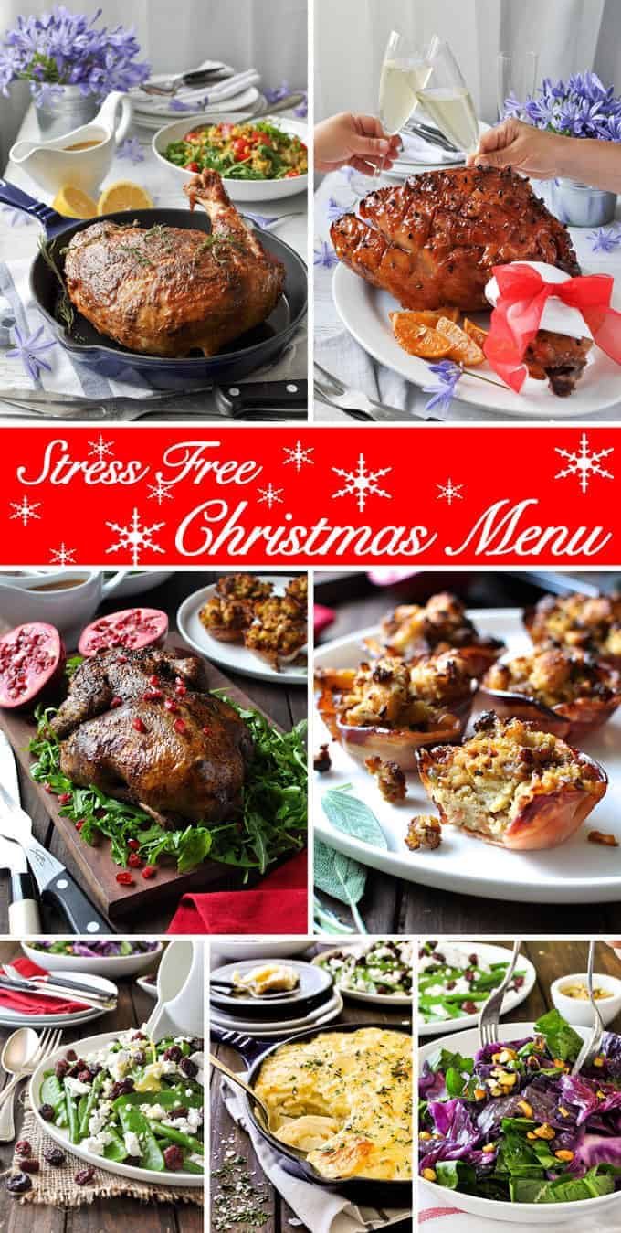 7 Course Stress Free Christmas Menu