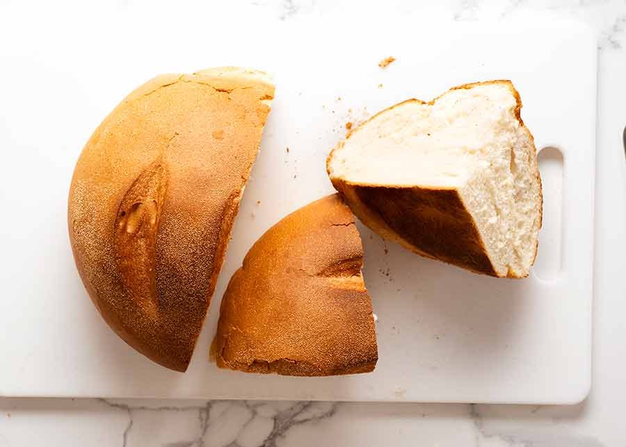 Stale bread for Bread and Butter Pudding