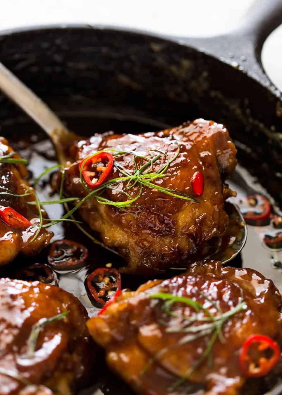 Vietnamese Coconut Caramel Chicken - 7 ingredient magic. The coconut fragrance is heavenly! recipetineats.com