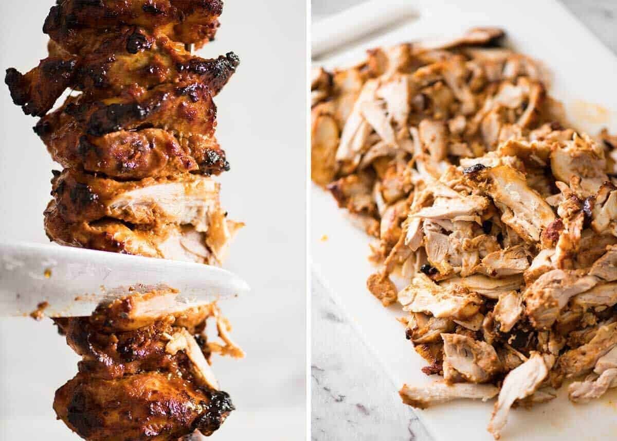 Homemade Chicken Doner Kebab - the better version of the midnight post-pub kebab runs! www.recipetineats.com