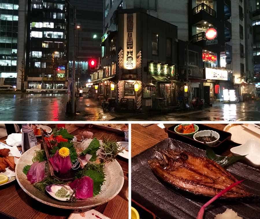 Ginza Shimbashi Robataya seafood Izakaya