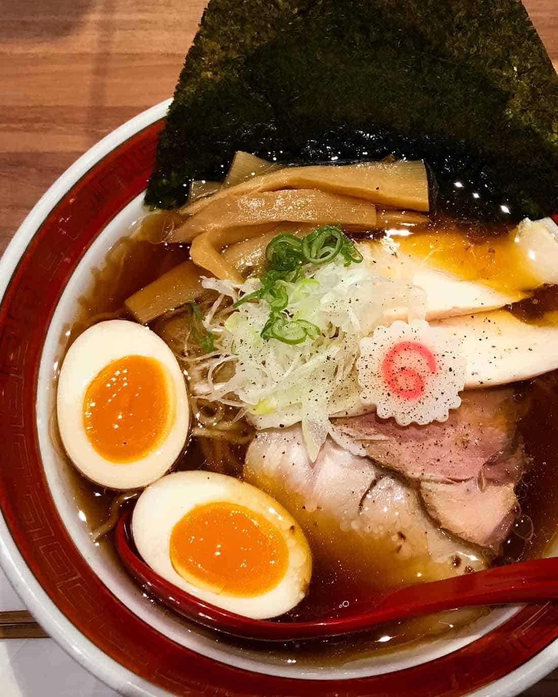 Ramen at Ramen Street in Tokyo Station