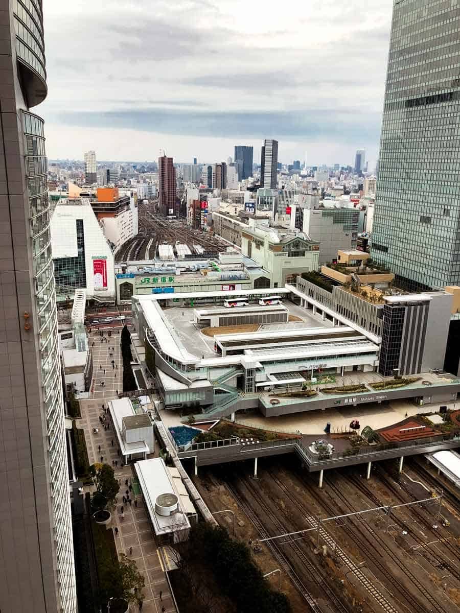 Shinjuku station - the world's busiest station