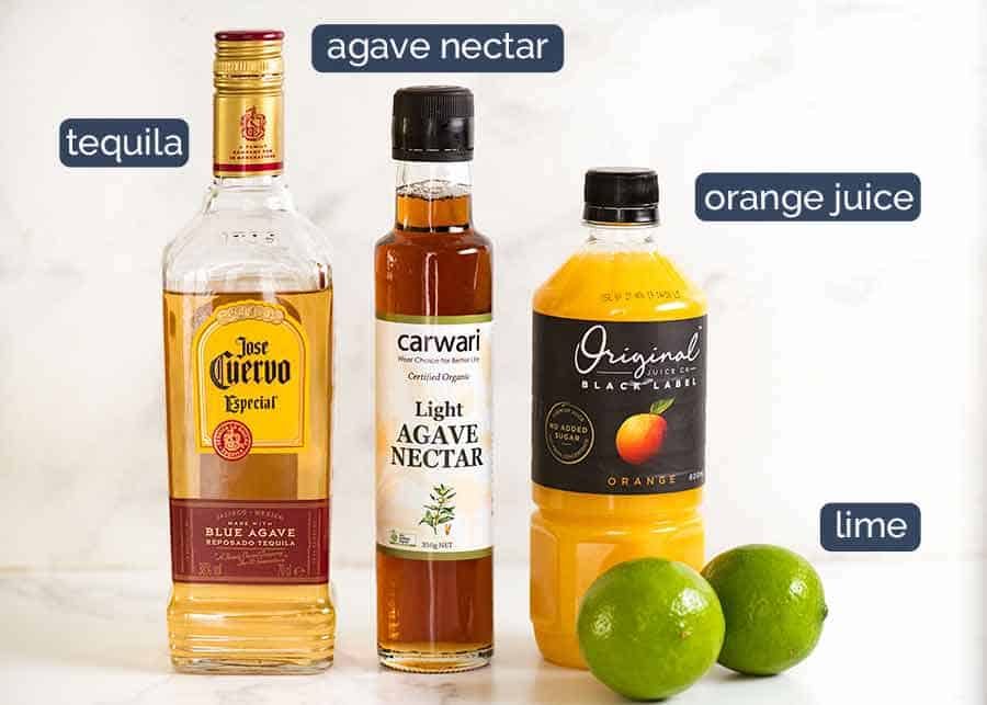 What goes into Skinny Margaritas