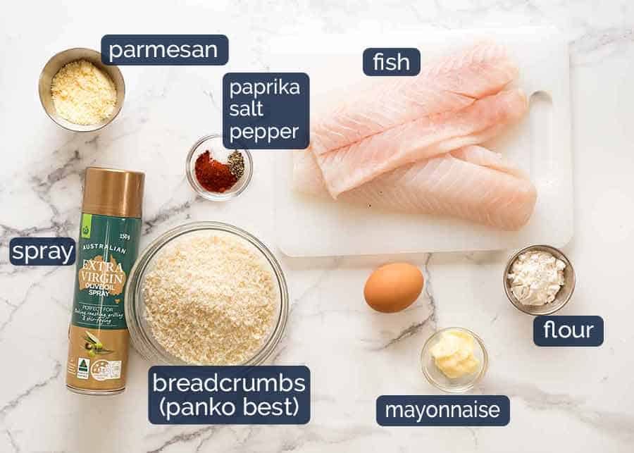 What goes in homemade Fish Fingers