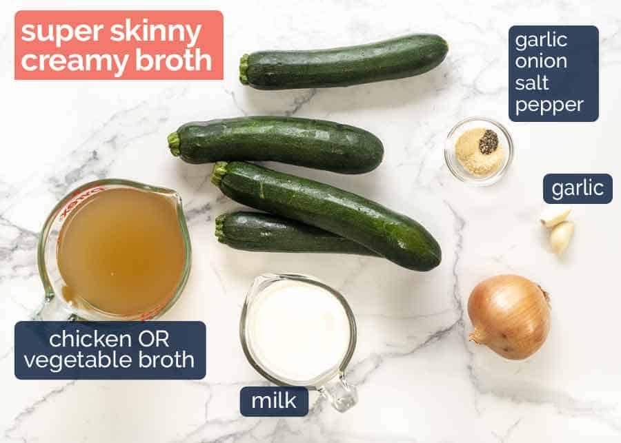 Ingredients in healthy Cream of Chicken Soup