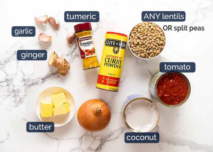 What goes in Lentil Curry - best lentil recipe