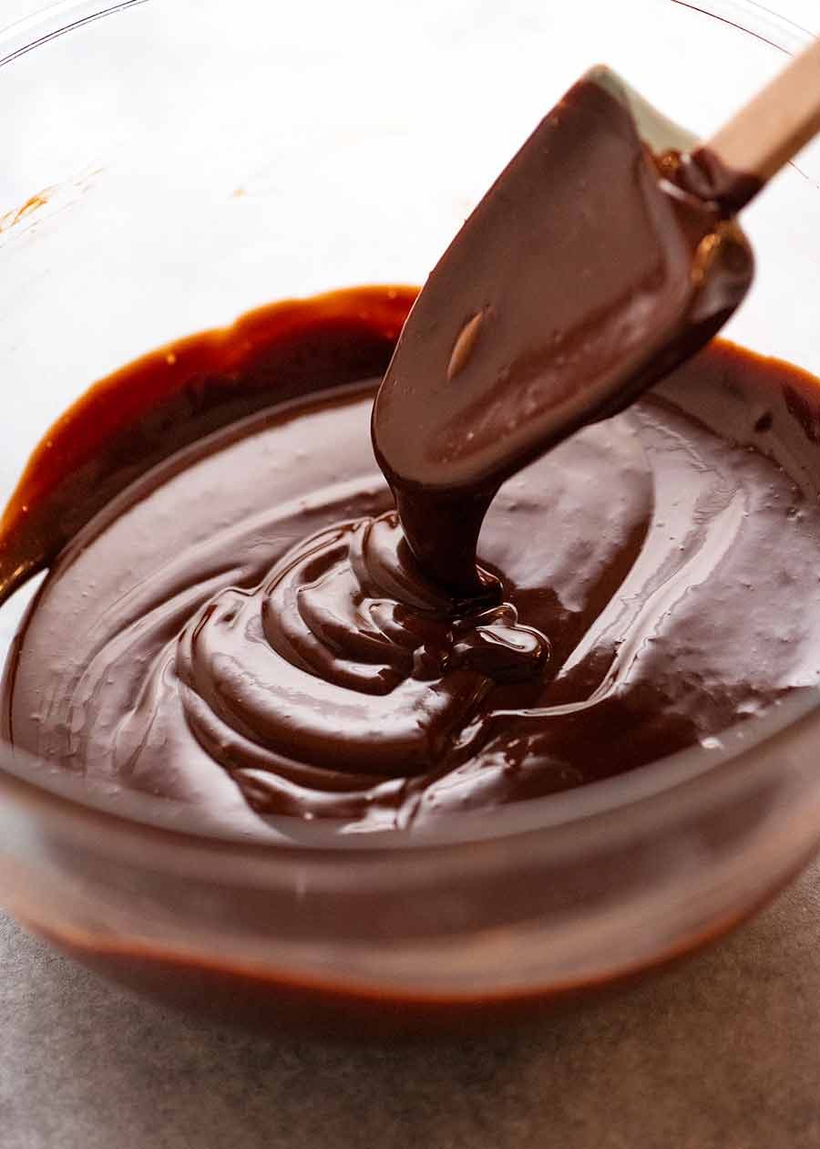 Freshly made Chocolate Ganache
