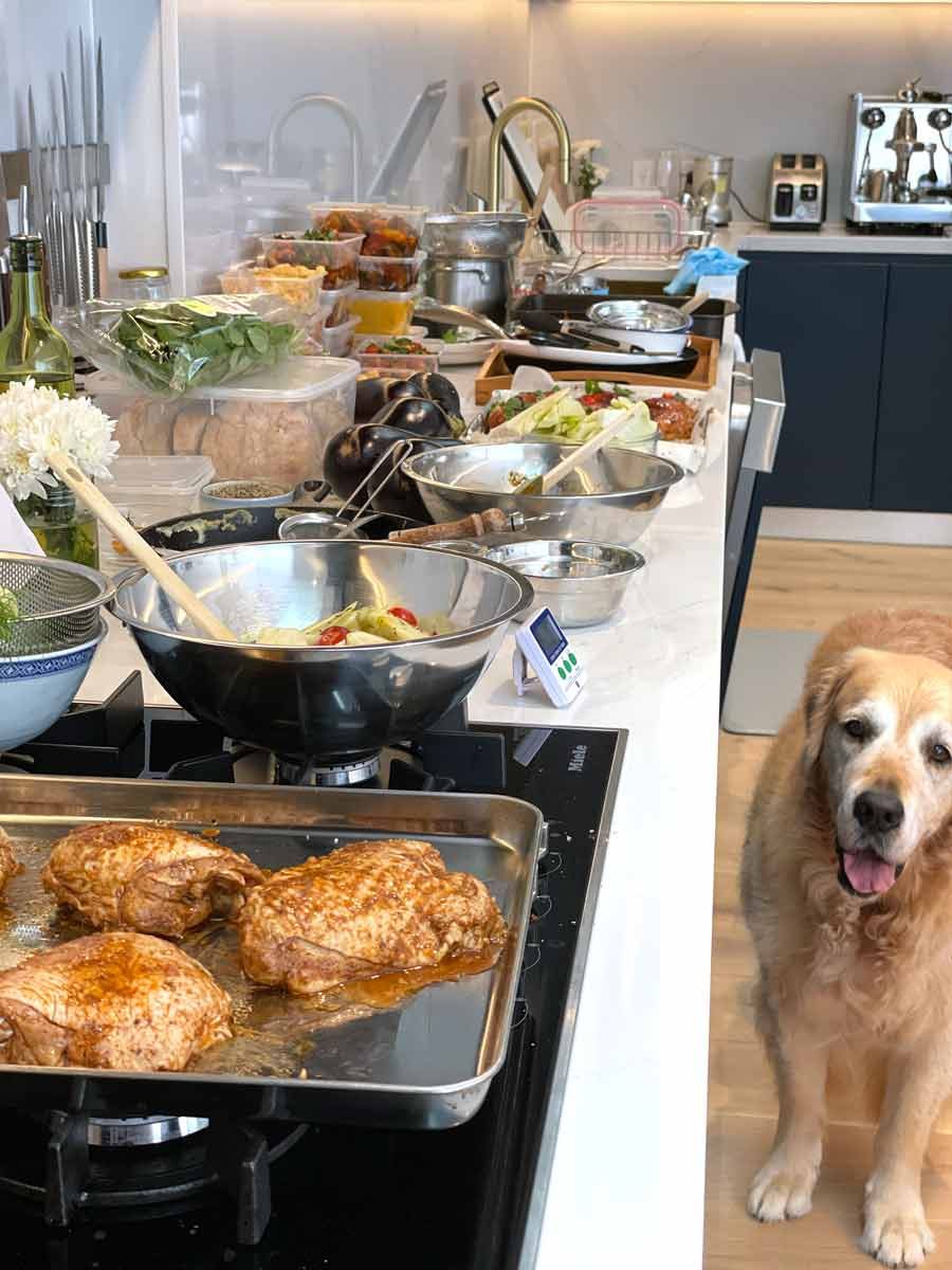 Lots of dirty dishes