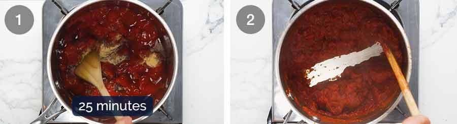 How to make Quick tomato chutney burger sauce