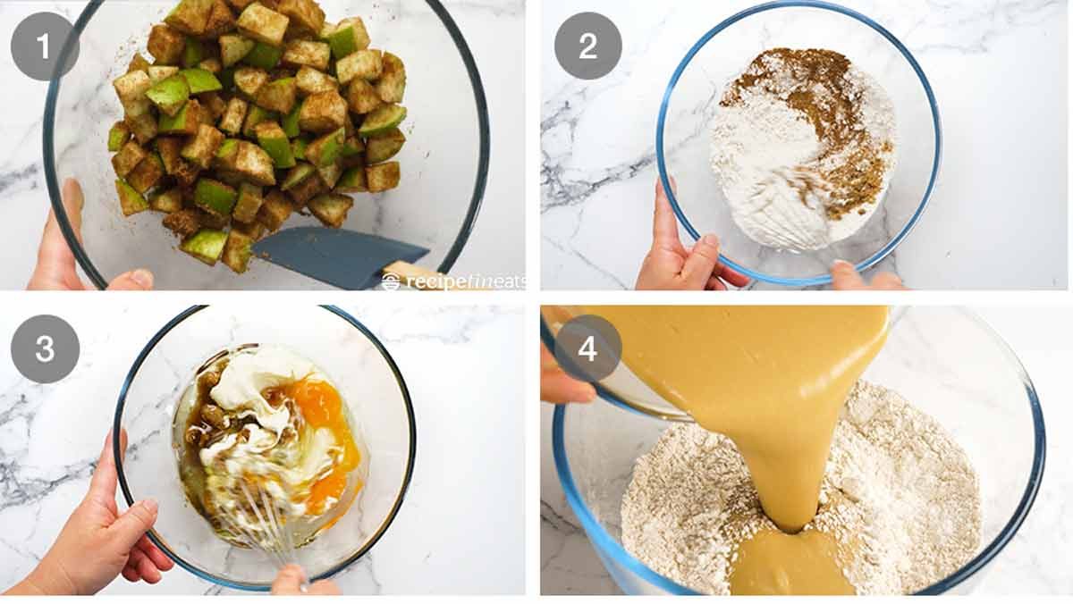 How to make Cinnamon Apple Bread