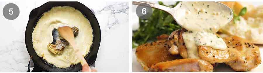How to make Chicken with Creamy Mustard Sauce