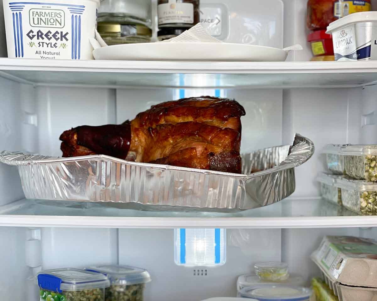 How to make glazed ham the day before