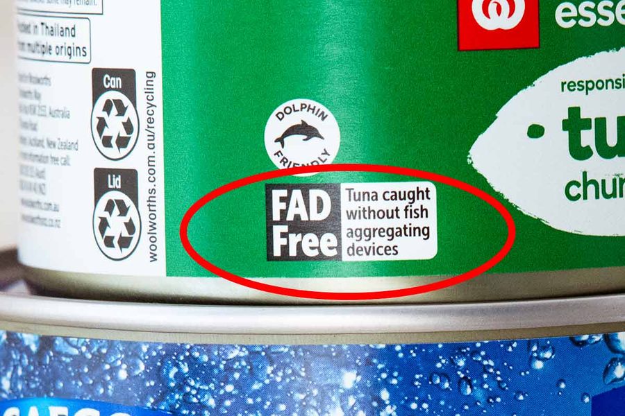 FAD free canned tuna