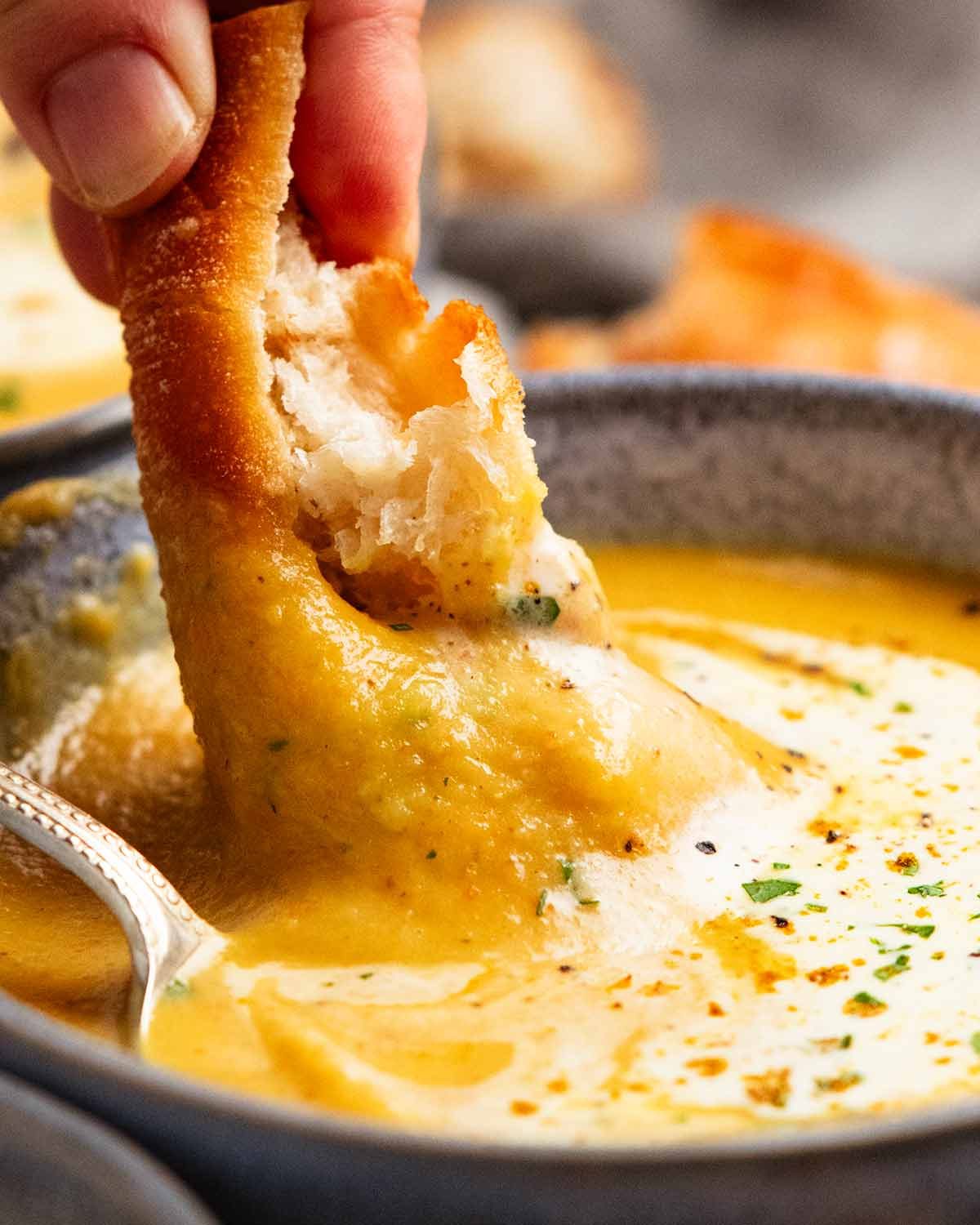 Creamy Harvest Root Vegetable Soup