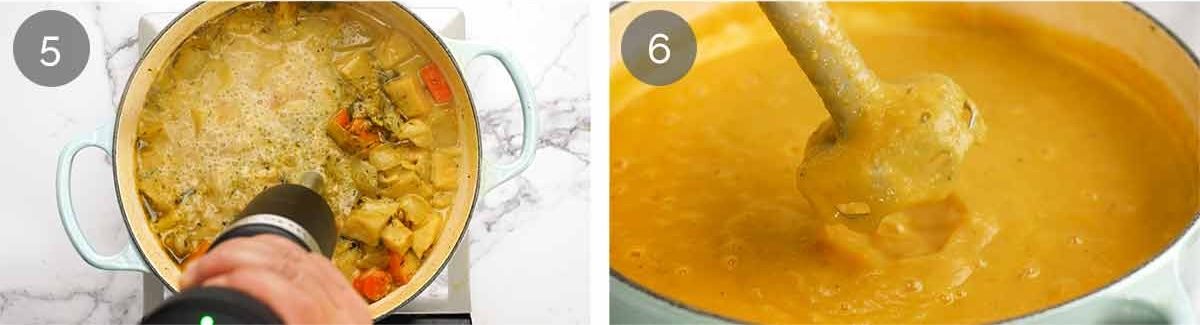 How to make Creamy Root Vegetable Soup
