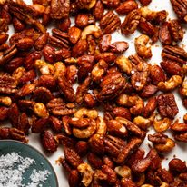 Texas BBQ candied nuts