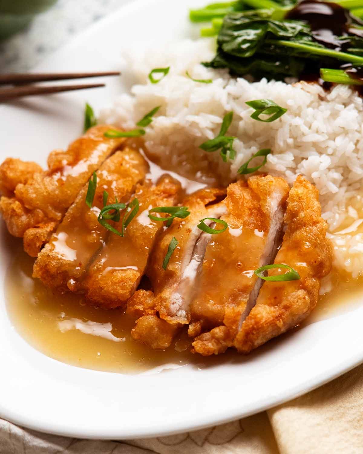 Crispy Chinese Lemon Chicken