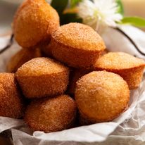 Mini cinnamon muffins