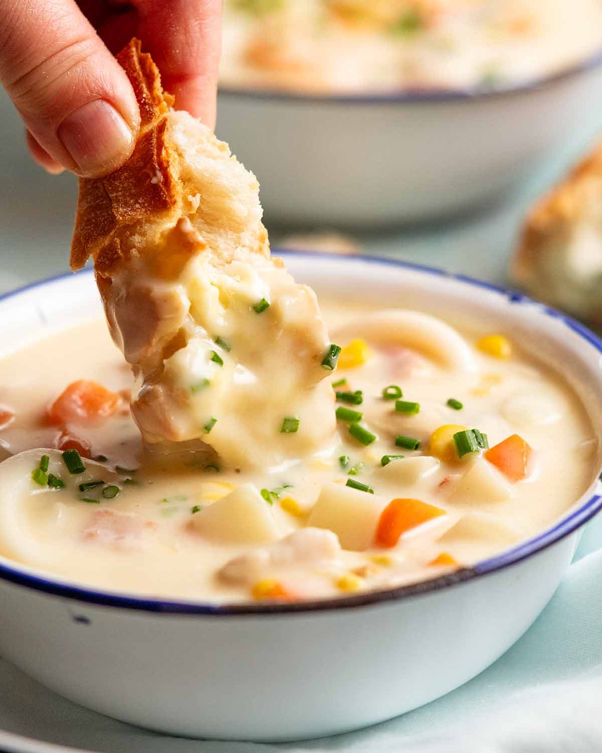 Seafood chowder